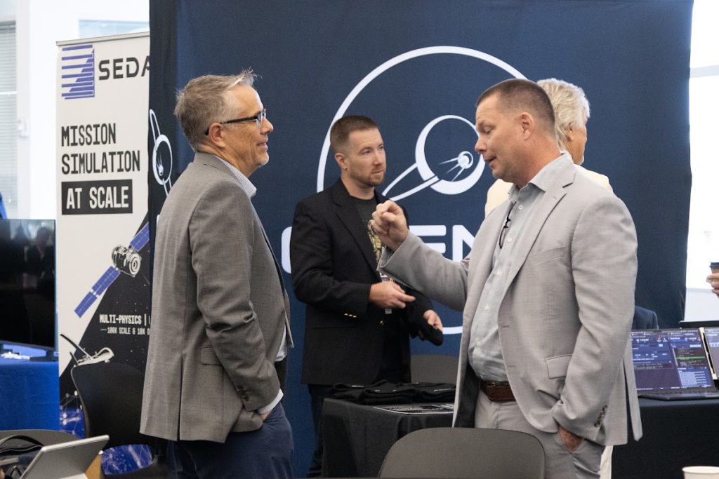 Exhibitor conversation at SVSW